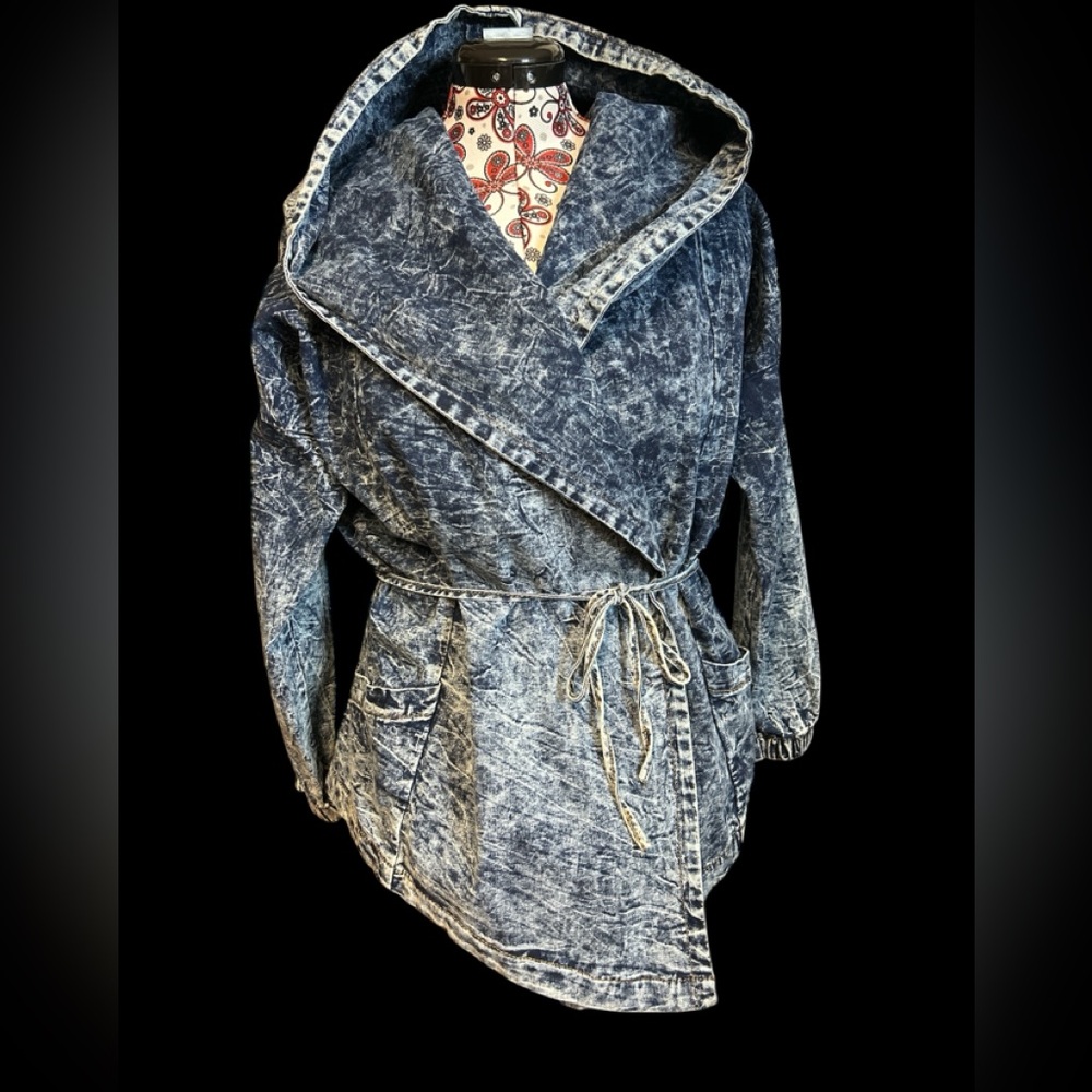 Streetwear Society Blue Washed Jacket